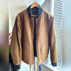Banana Republic Moleskin Bomber Jacket